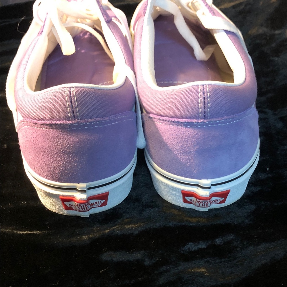 Vans Chalk Purple NEW 9.5 men 11 women sneakers - Picture 4 of 7